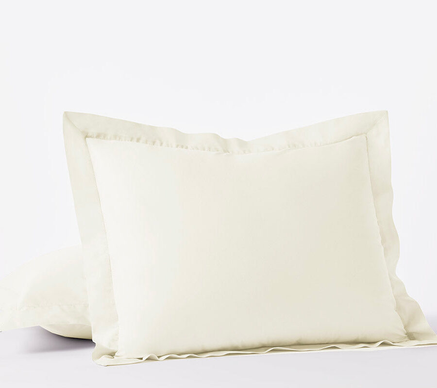 Natural Classic Percale Pillow Sham for Everyday Comfort