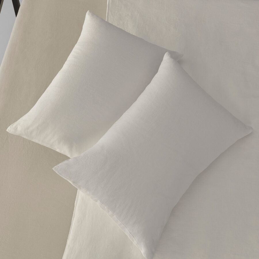 Tonal Contrast Queen Pillowcase Set for Bedding