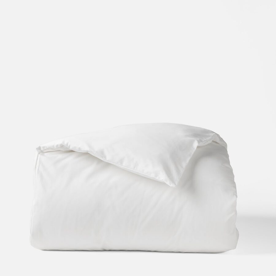 White Classic Sateen Duvet Cover for Everyday Style 2
