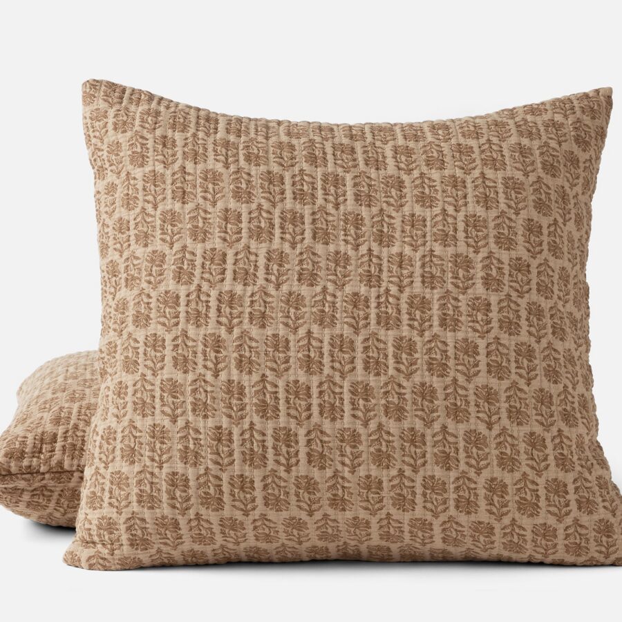 Fawn Textured Textile Pillow Sham for Everyday Comfort