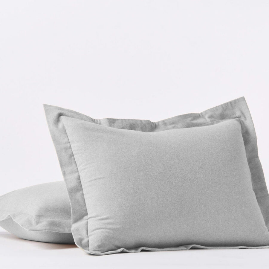 Brushed Flannel Pillow Sham for Everyday Comfort